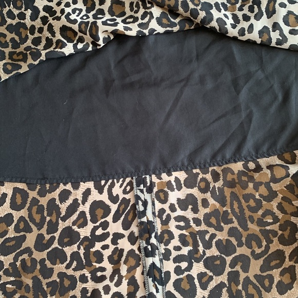 Women’s leopard print flared hi-low size 12 skirt from Nyguard collection - Picture 7 of 9
